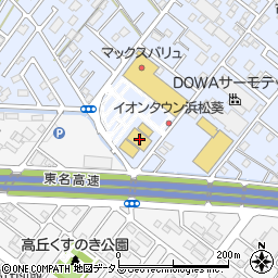 ユニクロイオンタウン浜松葵店周辺の地図