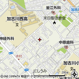 兵庫県加古川市加古川町本町95-10周辺の地図