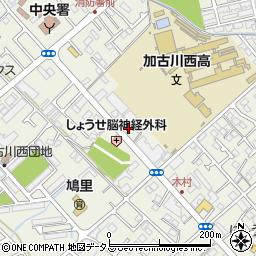 兵庫県加古川市加古川町本町140周辺の地図