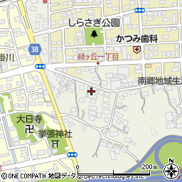 静岡県掛川市上張410周辺の地図