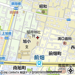 愛知県豊橋市前畑町6周辺の地図