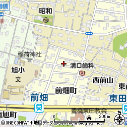 愛知県豊橋市前畑町19周辺の地図