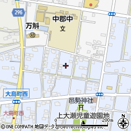 静岡県浜松市中央区大島町1350周辺の地図