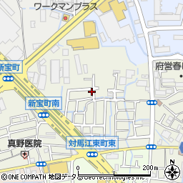 大阪府寝屋川市宝町11-22周辺の地図