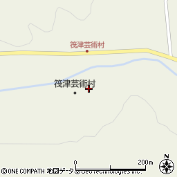 北広島町役場　筏津コミニティセンター周辺の地図