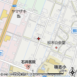静岡県浜松市中央区積志町1669周辺の地図