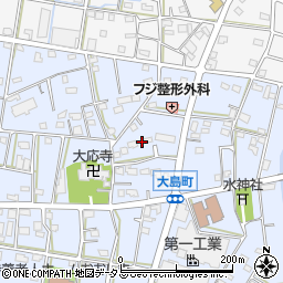 静岡県浜松市中央区大島町1024周辺の地図