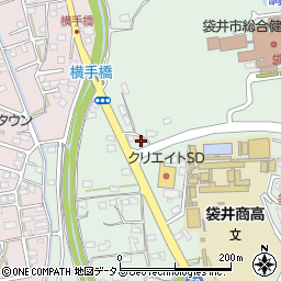 静岡県袋井市久能2289-7周辺の地図