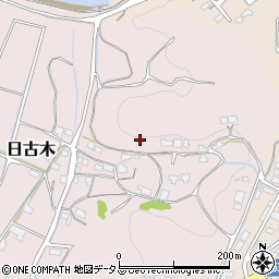 岡山県赤磐市日古木周辺の地図