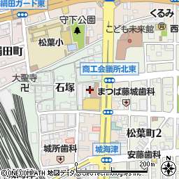 愛知県豊橋市花田町石塚42周辺の地図