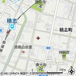 静岡県浜松市中央区積志町835周辺の地図