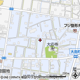 静岡県浜松市中央区大島町1104周辺の地図