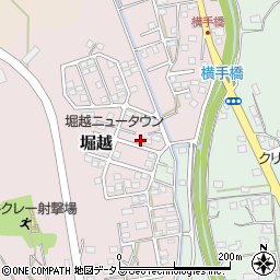 静岡県袋井市堀越1533周辺の地図