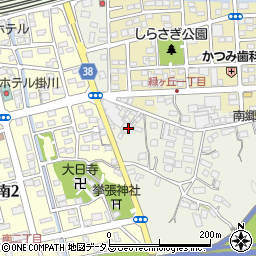 静岡県掛川市上張440周辺の地図