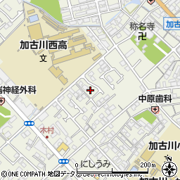 兵庫県加古川市加古川町本町94-1周辺の地図