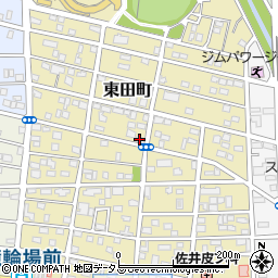 クレール東田Ｃ周辺の地図