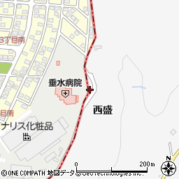兵庫県神戸市西区押部谷町西盛566周辺の地図