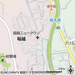 静岡県袋井市堀越1529周辺の地図