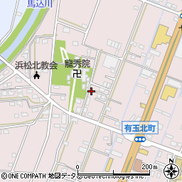 静岡県浜松市中央区有玉北町687周辺の地図