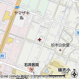 静岡県浜松市中央区積志町1668周辺の地図