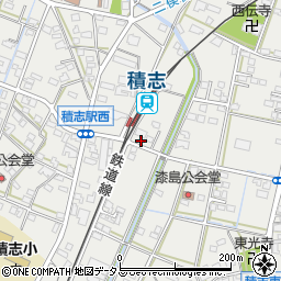 静岡県浜松市中央区積志町816周辺の地図
