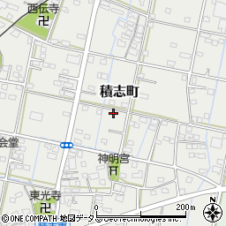 静岡県浜松市中央区積志町894周辺の地図