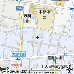 静岡県浜松市中央区大島町1365周辺の地図