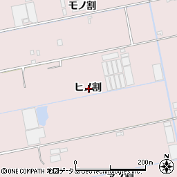 愛知県豊橋市神野新田町ヒノ割周辺の地図