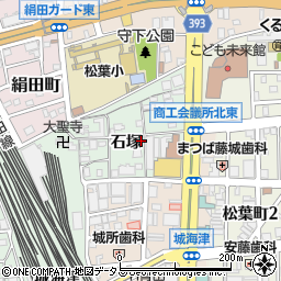 愛知県豊橋市花田町石塚24-2周辺の地図