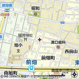 愛知県豊橋市前畑町11周辺の地図