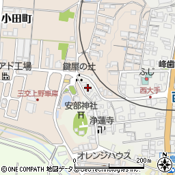 三重県伊賀市上野西大手町1225周辺の地図