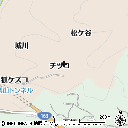 京都府木津川市加茂町井平尾チヅコ周辺の地図