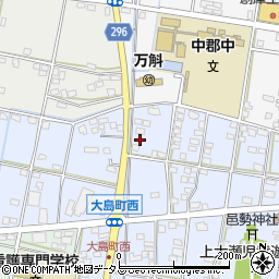 静岡県浜松市中央区大島町1472周辺の地図