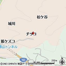 京都府木津川市加茂町井平尾（チヅコ）周辺の地図