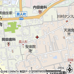 三重県伊賀市上野農人町495周辺の地図