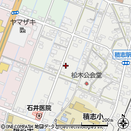 静岡県浜松市中央区積志町1618周辺の地図