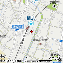 静岡県浜松市中央区積志町820周辺の地図