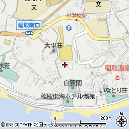 東伊豆町立　稲取幼稚園周辺の地図