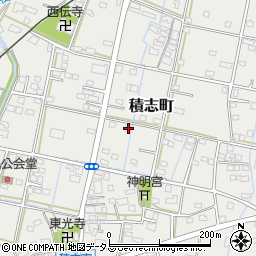 静岡県浜松市中央区積志町873周辺の地図