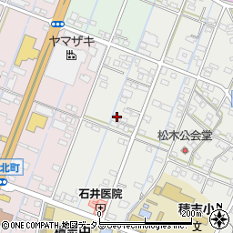 静岡県浜松市中央区積志町1666周辺の地図
