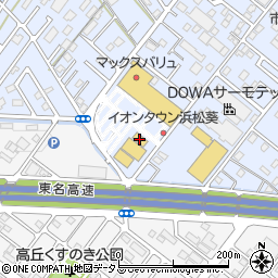 ハニーズ浜松葵店周辺の地図