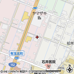静岡県浜松市中央区有玉北町737周辺の地図