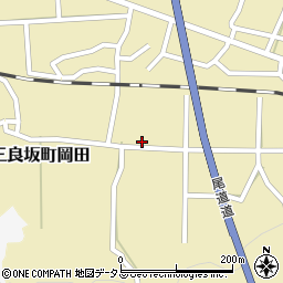 広島県三次市三良坂町岡田356周辺の地図