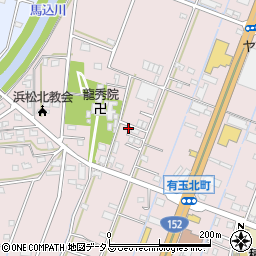 静岡県浜松市中央区有玉北町684周辺の地図