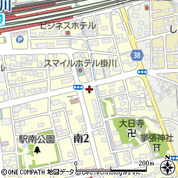 戸塚建設株式会社　本社駅南センター周辺の地図