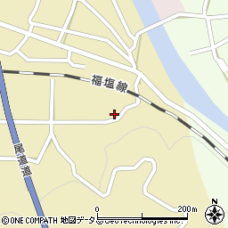 広島県三次市三良坂町岡田223周辺の地図