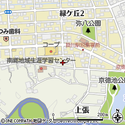 静岡県掛川市上張181周辺の地図