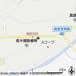 広島県安芸高田市高宮町佐々部979周辺の地図