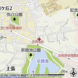 静岡県掛川市上張35周辺の地図