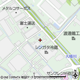鈴木産業有限会社　焼却場周辺の地図